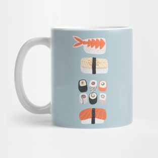 Sushi Roll Maki Nigiri Food Art Mug